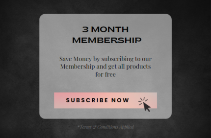 3 Months Membership
